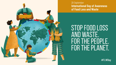 The International Day of Awareness of Food Loss and Waste (IDAFLW) 2023. Läs mer på https://www.fao.org/platform-food-loss-waste/flw-events/international-day-food-loss-and-waste/en